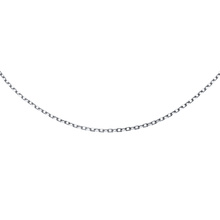 Silver (925) Anchor chain  Ø 030 rhodium-plated