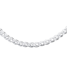 Silver (925) Nonna diamond-cut chain  Ø 080