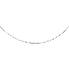 Silver (925) Venetian box chain, diamond-cut