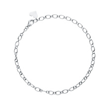 Silver (925) bracelet - heart