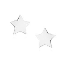 Silver (925) earrings stars