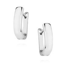 Silver (925) high polished earrings