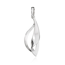 Silver (925) long pendant fancy