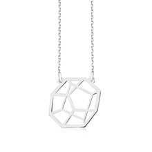 Silver (925) necklace - Origami 