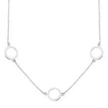 Silver (925) necklace - three circles