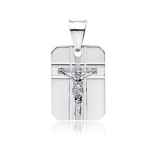 Silver (925) pendant Jesus on cross