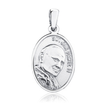 Silver (925) pendant - Saint Pope John Paul II