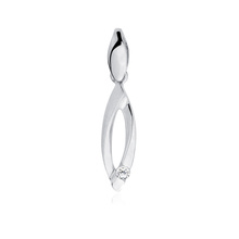 Silver (925) pendant Zirconia