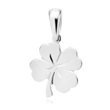 Silver (925) pendant - four-leaf clover