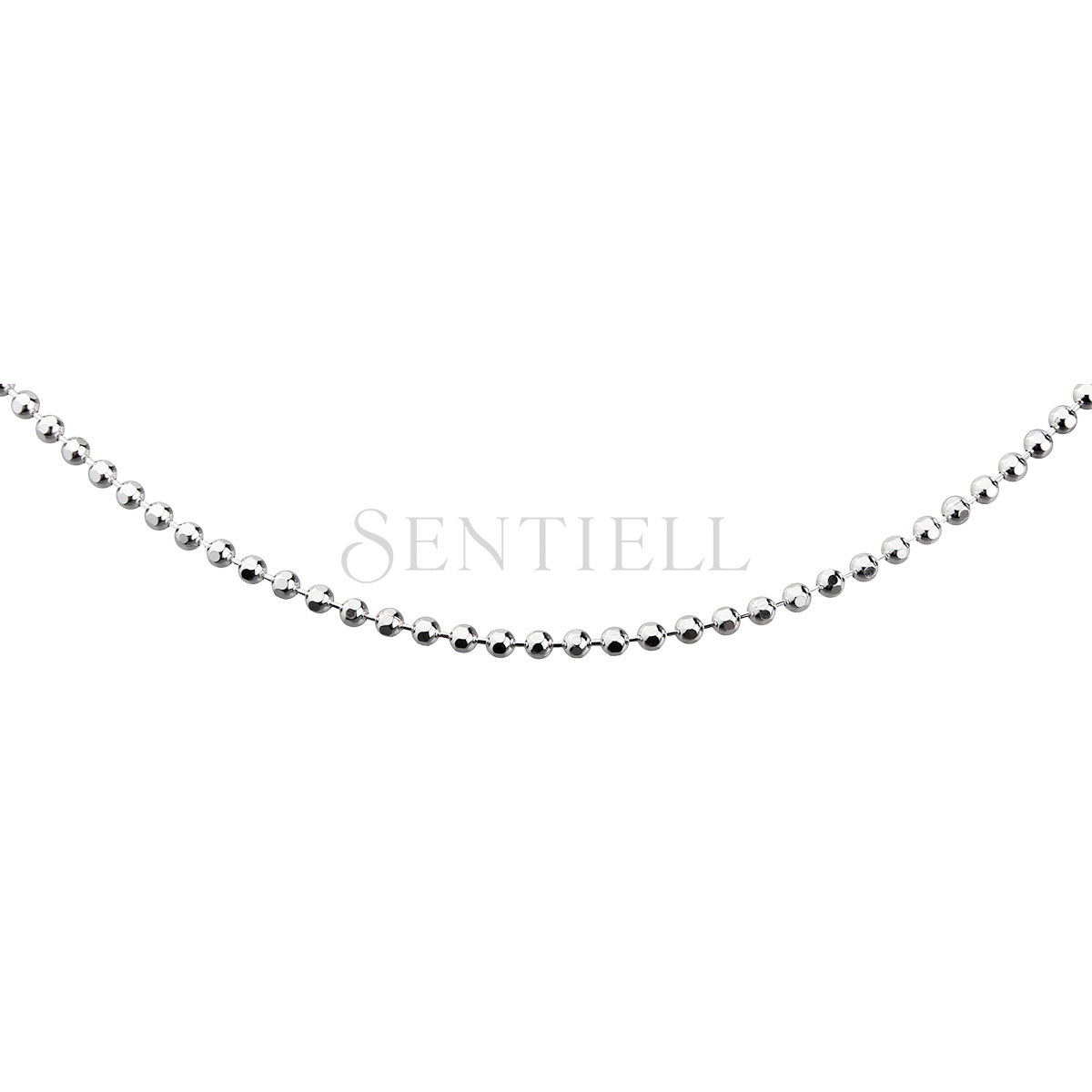 5094 - Silver (925) ball chain necklace for military tags