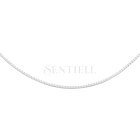 Silver (925) Venetian box chain, diamond-cut