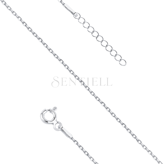 Silver (925) bracelet diamond cut anchor