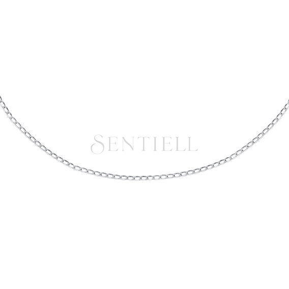 Silver (925) chain - Cheval rhodium-plated