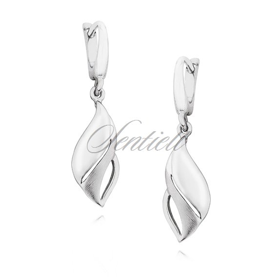 Silver (925) elegant earrings