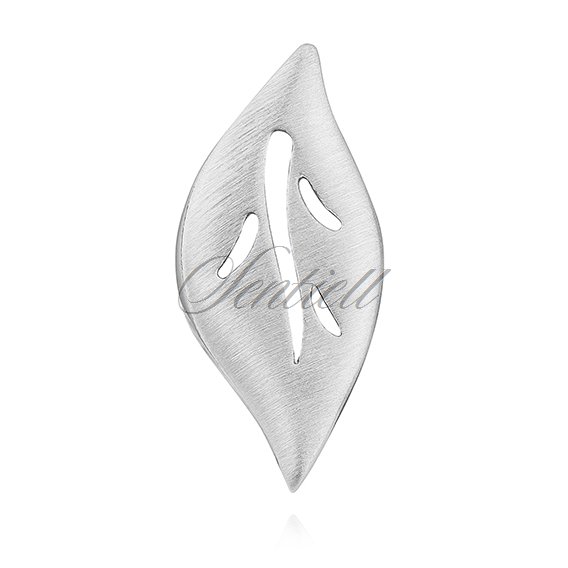 Silver (925) elegant pendant - leaf