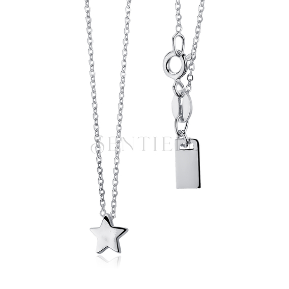 Silver (925) necklace star