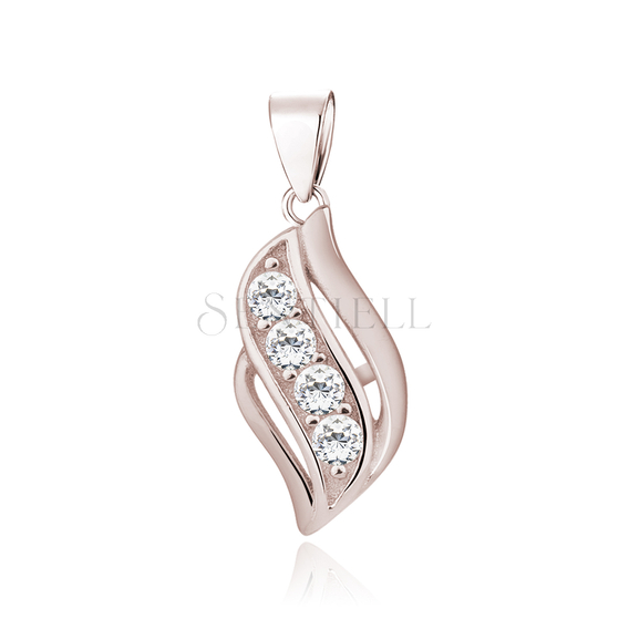 Silver (925) pendant with zirconia