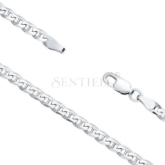 Silver (925) rhodium-plated chain bracelet Ø 100