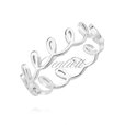 Silver (925) loopy ring