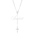 Silver (925) rosary necklace