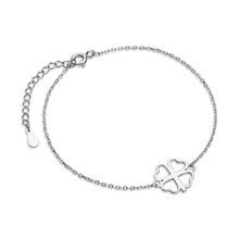 Silver (925) bracelet - Clover