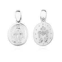 Silver (925) doublesided pendant - Miraculous Virgin Mary / Blessed Virgin Mary 