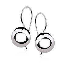 Silver (925) earrings balls 10mm