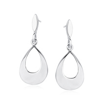 Silver (925) elegant earrings