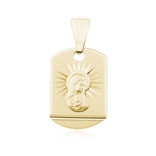 Silver (925) gold-plated pendant Blessed Virgin Mary Madonna