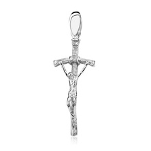 Silver (925) pendant Papal cross