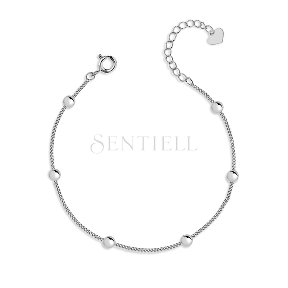 Silver (925) bracelet with balls