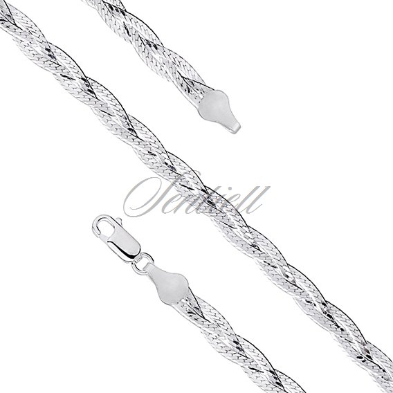 Silver (925) chain bracelet Ø 040