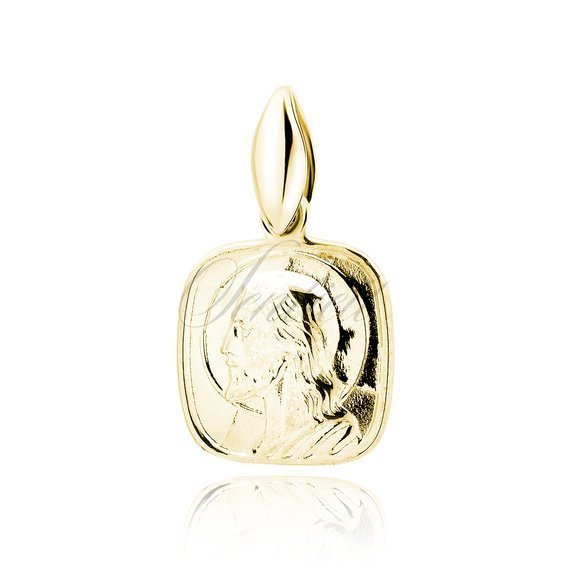 Silver (925) gold-plated pendant Jesus Christ