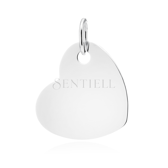 Silver (925) heart pendant