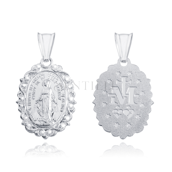 Silver (925) pendant Virgin Mary Treads The Snake