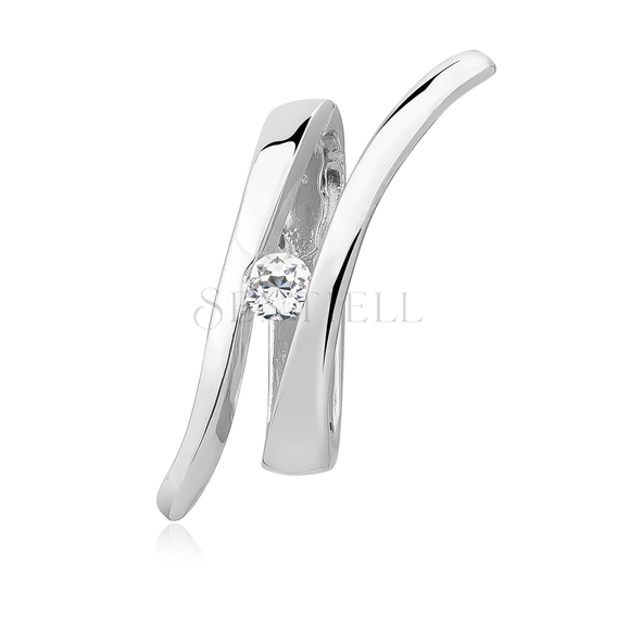 Silver (925) pendant zirconia