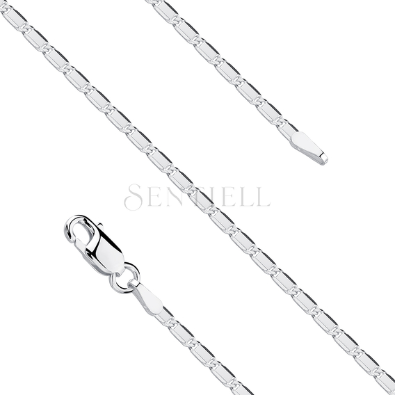 Silver bracelet (925) snail chain  Ø 040