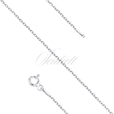 Silver (925) diamond cut anchor chain