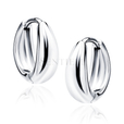 Silver (925) earrings - circles