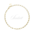 Silver (925) gold-plated bracelet - heart