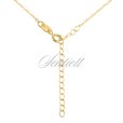 Silver (925) gold-plated necklace - little feet