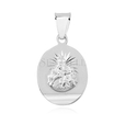 Silver (925) pendant - Jesus Christ / Scapular Mary