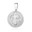 Silver (925) pendant Saint Benedict