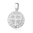 Silver (925) pendant Saint Benedict