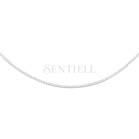 Silver (925) Venetian box chain, diamond-cut