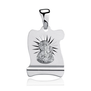 Silver (925) pendant Virgin Mary / Black Madonna