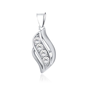 Silver (925) pendant with zirconia