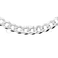 Silver (925) diamond-cut chain - curb extra flat Ø 250