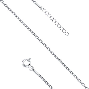 Silver (925) bracelet diamond cut anchor 