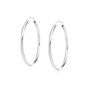 Silver (925) earrings hoop